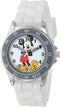 Mickey Mouse Kids Analog Time Teacher Watch, Easy-Read Dial, Fun Educational Watch, Silicone Strap, Red, White, and Grey Options...
