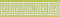 Morex Ribbon 7570.22/25-027 Polyester Greek Keys, 7/8" by 25 yd, Lime...