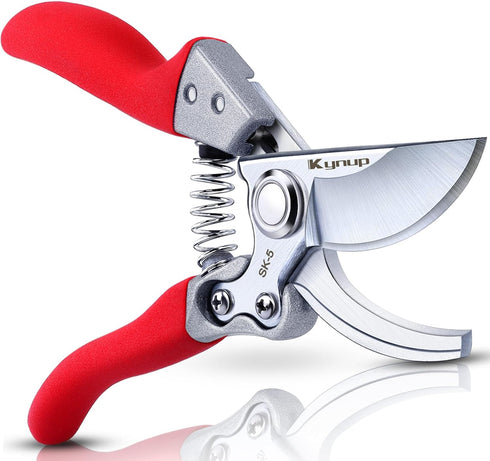 Kynup Pruning Shears for Gardening, Garden Hand Shears, Professional Bypass Pruner Hand Shears Heavy Duty, Pruners for Gardening, Garden Clippers,...