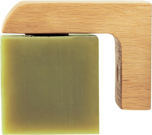 Beauty and the Bees Air Dry Magnetic Soap Holder in-Shower Storage for Soaps Bars - No More Soggy Soaps - Wooden Soap Dish Dispenser Bath Kitchen ...