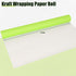 Shindel Wrapping Paper Roll, 32.8Ft. Kraft Paper for Packing Gift Wrapping Parcel Wall Art Crafts Bulletin Boards Floor Covering Light Green...