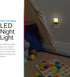 GE Color-Changing LED Night Light, Forest Design, Plugs Into Wall, Dusk To Dawn Sensor, For Kids Adults Bedroom Bathroom, Play Room, Nursery, 1 pa...
