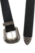 CLARA Women Vintage Western Waist Belt Double Buckle Belt PU Leather Waistband for Jeans Dress...