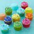 Gifbera Colored Mini Paper Cupcake Liners Vibrant Muffin Baking Cups 400-Count...