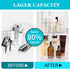 Rotating Makeup Organizer 2 Tier,High-Capacity Skincare Organizers,Bathroom Counter Organizer-2 Layer Large Clear...