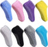 Non Slip Grip Socks, 8 Pairs Pilates Grip Socks for Women, Anti-Skid Yoga Socks with Cushion, Grippy Socks Slipper Socks for Yoga,Pilates,Pure Bar...