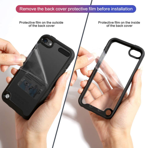 for Galaxy A50 Case,Hybrid 2 in 1 Slim Fit Heavy Duty Protection Shock Resistant Sturdy Shockproof Clear Case with Black Bumper Cover for Galaxy A...