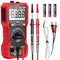 Digital Multimeter Tester, TRMS 4000 Counts Volt Meter Auto-Ranging Fast Tester, Measures Voltage Current Resistance Diodes Continuity Capacitance...
