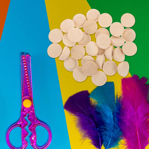 SUPVOX 30pcs Split Wood Balls Unfinished Half Wooden Balls to Paint DIY Christmas Ornament Crafts 30mm...