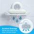 SlipX Solutions Strong Hold Soap Saver, Suction Cup Soap Holder, Must Have Universal Kitchen & Bathroom Shower Accessories, White...