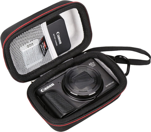 EVA Hard Travel Carrying Case for Canon PowerShot SX740 / SX620 HS Digital Camera, Shockproof Compact Storage Bag (Case Only)...