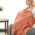 Muslin Nursing Cover for Breastfeeding, Soft & Breathable Cotton Breastfeeding Cover with Adjustable Neck Strap for Mother Nursing Apron, Multi-Us...