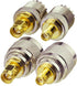 Superbat UHF to SMA Adapter, UHF Male/Fmale (PL259/SO239) to SMA Male/Female Connector RF Coax Coaxial Adapter Kit...