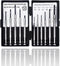 11 PCS Mini Screwdriver Set, Small Screwdriver Set of Flathead and Phillips Screwdrivers, Screwdriver Set for Glasses, Watch, Phone, Toys, Compute...