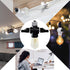 2 Pack, Light Socket to Plug Adapter, Convert E26 Light Socket to 3-Prong Outlet Adapter and Light Bulb Socket (Black)...
