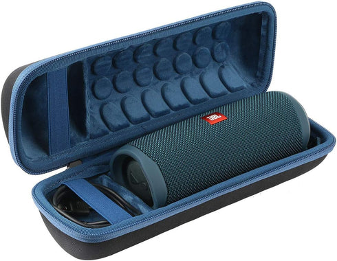 Khanka Hard Travel Case Replacement for JBL FLIP5 Flip 5 / Flip 6 Waterproof Portable Bluetooth Speaker (Blue)...