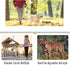 Multi-Function Hands Free Dog Leash? 7.5ft Rope Crossbody Dog Leash Reflective for Large Medium Small Dogs Walking, Jogging and Running, Training ...