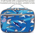 FlowFly Kids Lunch box Insulated Soft Bag Mini Cooler Back to School Thermal Meal Tote Kit for Girls, Boys, Shark...