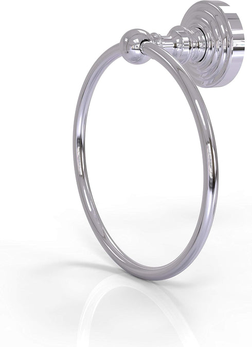Allied Brass WP-16 Waverly Place Collection Towel Ring, Polished Chrome...