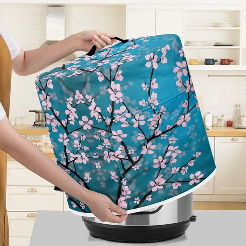 Insulated Pressure Cooker Appliance Cover, Also Fit for Rice Cooker, Air Fryer and Crock Pot, 3 Quart Dust Cover with Pocket for Spoon/Cooking Ute...
