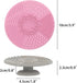 BTSKY 5 Pack Silicone Brush Cleaning Mat, Paint Brush Cleaner Mat with Suction Cup, Stylish Cosmetic Brush Cleaner Pad, Practical Brush Cleaner Ac...
