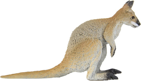 Safari Ltd. Wallaby Figurine - Hand-Painted, Lifelike 2.5" Model Figure - Fun Educational Toy for Boys, Girls & Kids Ages 3+...