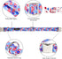ARING PET American Flag Dog Collar-Summer Patriotic Dog Collar with Sailor Bowtie, Adjustable 4th of July Dog Collars with Metal Buckle...