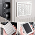 Magnetic Kitchen Baking Conversion Chart,Stainless Steel Conversion Refrigerator Magnet Chart for Cups Tablespoons Teaspoons Fluid Oz Milliliters,...