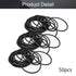 Othmro 50Pcs Nitrile Rubber O-Rings 0.05in Wire Dia 1.69in OD Metric Sealing Nitrile NBR Rubber Washers Round Buna-N O-Rings for Air Sealing Profe...