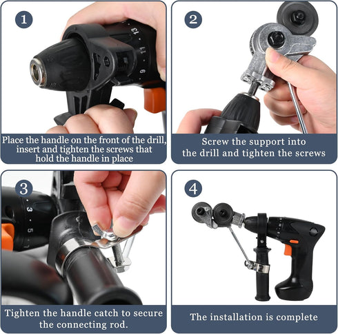 Electric Nibbler Metal Cutter Electric Drill Plate Cutter Attachment Sheet Metal Cutter Tool Electric Nibbler Metal Cutter (Universal)...