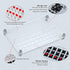 33 Switches Lube Station Acrylic Keyboard Lube Kit, Magnetic Switch Opener Key Switch Puller Switch Lube Kit Keyboard Switch Lube Kit for Keyboard...
