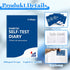 Diabetes Blood Pressure Log Book Daily 3x4 inch Glucose Journal Diabetes Self Test Diary 13 Weeks Blood Sugar Record Book at Each Meal(Before Afte...