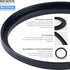 40.5mm Lens to 43mm Camera Lens Adapter,40.5mm to 43mm Filter Step-Down Ring Adapter Ring,Compatible with All 43mm UV,CPL,ND,Lens Hood,Threaded Le...
