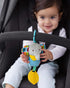 Skip Hop Bandana Buddies Baby Activity Chime & Teether Stroller Toy, Elephant...
