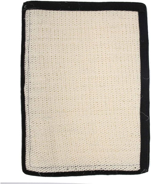 Table Leg Scratch Board, Sofa Scratcher Mat Furniture Protect Sofa Sisal Scratch Protect, White Table Leg Furniture Protection Pets for Cats(White...