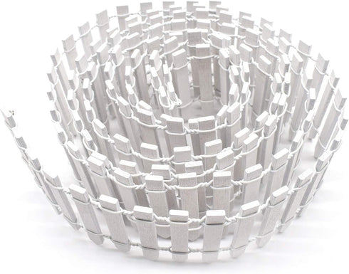 AUEAR, 35 Inch Long Mini Fairy Garden Fence Wood Ornament Wooden Decorative Picket Fence for DIY Crafts Project (White, 2-Pack)...