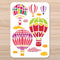Hot Air Balloon Stencil A4 Size Wall Stencils for Painting for Crafts Reusable Painting Drawing Templates DIY Cloud Stencils for Painting on Wood ...