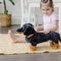 Melissa & Doug Giant Dachshund - Lifelike Stuffed Animal Dog Large...