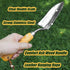 Garden Transplanter Trowel with Depth Marks, Super Strong Chrome Coated Stainless Steel Head and Comfort Hard Wood Handle Garden Tools for Plantin...