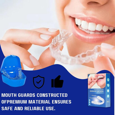 Mouth Guard for Grinding Teeth at Night, Mouth Guard for Sleeping, Mouth Guard for Clenching Teeth, Reusable Mouth Guard for Sleeping Professional...