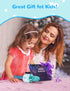 Amazmic Kids Karaoke Microphone Machine Toys for Girls Bluetooth Microphone with LED Light, Birthday Gift for Girls Boys 3 4 5 6 7 8 9 10 11 12 Ye...