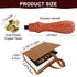 Yoption Wax Seal Stamp Gift Box Kit, 6 Pieces Flowers and Animals Sealing Wax Stamp Heads with 1 Wooden Hilt Set, Wax Stamp Kit for Envelopes Invi...