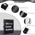 100 Envelopes Money Saving Challenge Binder, A5 Plastic Budget Binder with Cash Envelopes, Savings Binder for Planning and Saving $5050, Black...