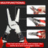 Lineman's Pliers, Combination Pliers with Wire Stripper/Crimper/Cutter Function, Heavy Duty Side Cutting High-Leverage Plier, 8-1/2 inch (HX-1-002...