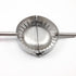 Stainless Steel Ravioli Mold Dumpling Press Maker Wrapper Pierogie Pie Crimper Pastry Dough Cutter Kitchen Gadgets (M-4inch)...