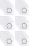 XILEWHZF 30 Pairs Hidden Sew Magnetic Snap, Invisible Hidden Sew in PVC Hidden Purse Closure Fastener Magnetic Snap Magnet Fastener for Handbag Cl...
