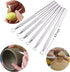 Artzuvs 14Pcs Ceramic Pottery Clay Ribbon Sculpting Tools Kit Wire Texture and Needle Detail Tool with Plastic Box for Carving, Modeling,Sculpture...