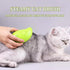 3 in 1 Steamy Pet Brush for Dogs Cats Shedding,Pet Spray Hair Removal Comb, Misting Misty Cat Bath Brush Steaming for Grooming (Green)...