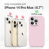 GONEZ for iPhone 14 Pro Max Case Silicone, Compatible with Magsafe, with 2X Screen Protector + 2X Camera Lens Protector, Liquid Silicone Shockproo...