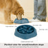 2 Packs Slow Feeder Dog Bowl, Puzzle Dog Food Bowl Anti-Gulping Interactive Dog Bowl for Small/Medium Sized Dogs (Blue&Green)...